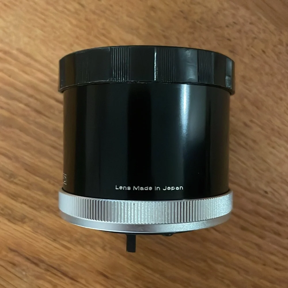 Vintage Vivitar Automatic Teleconverter 3x-4 [FL-FD], case and extra lens case